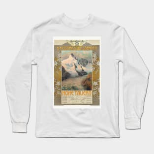 Austria Hohe Tauern Vintage Travel Poster 1910 Long Sleeve T-Shirt